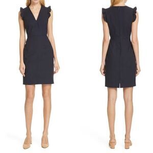 Tailored By Rebecca Taylor Stretch Modern V Neck Size 12